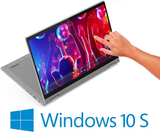 מחשב נייד עם מסך מגע